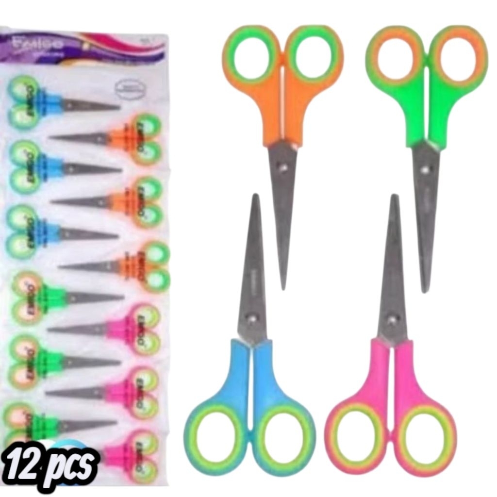 

Gunting Kertas Murah 12 pcs/Gunting Serbaguna