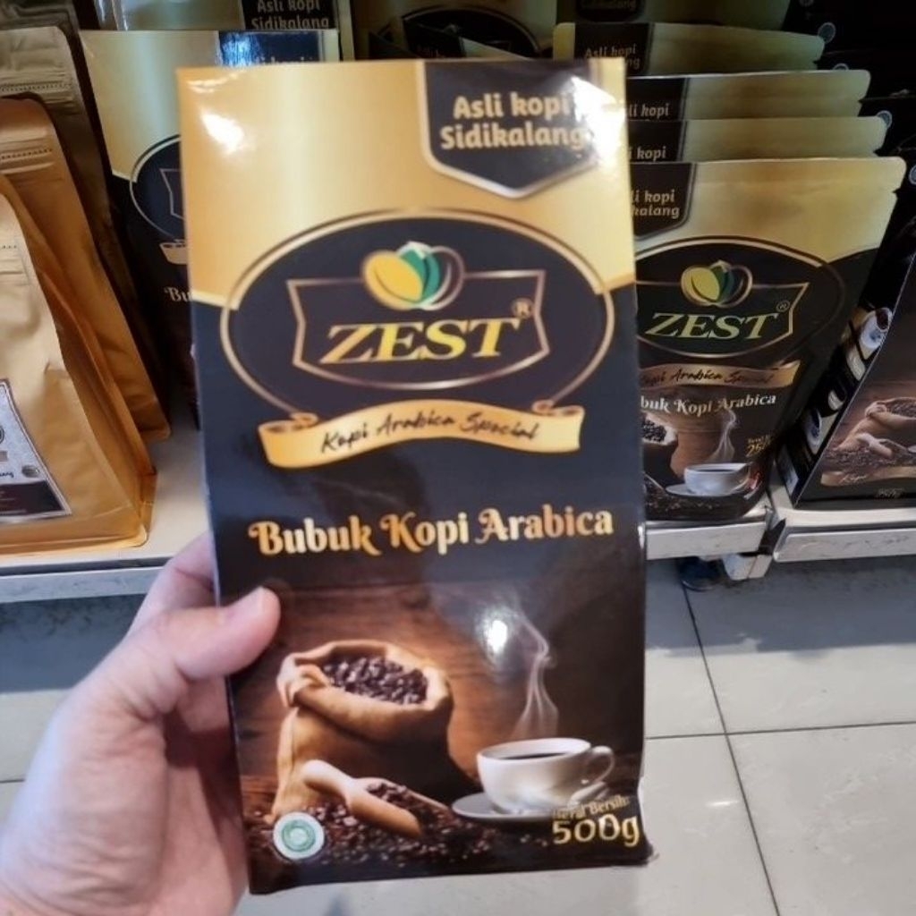 

Zest Sidikalang Arabica Special Ground 500 gr