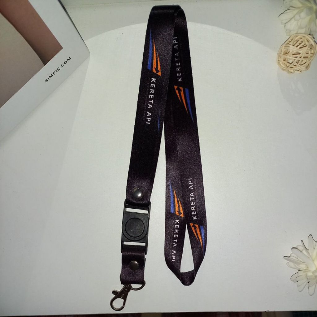 

Ready!! Tali/Lanyard Kereta Api hitam