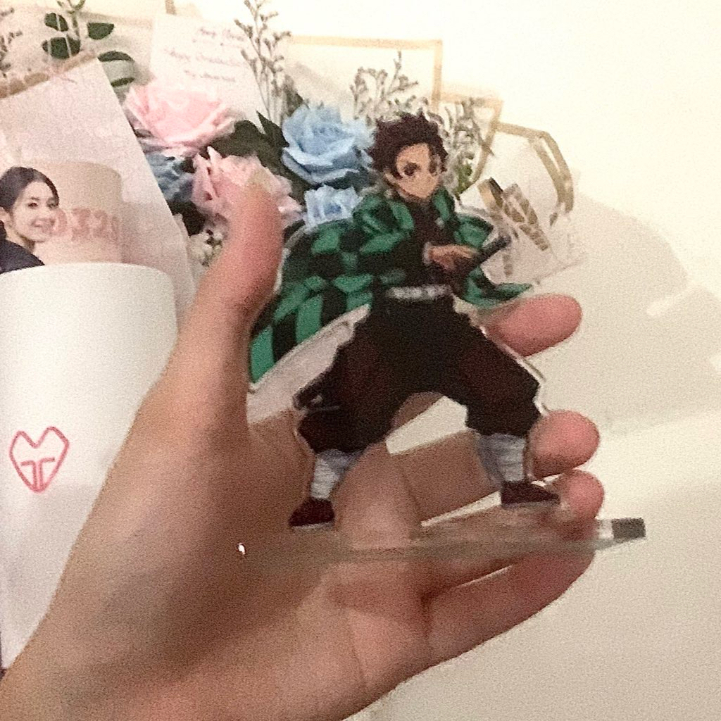 [DEMON SLAYER] FAMILY MART COLLAB PHOTOCARD CUP STANDEE KEYCHAIN PIN TANJIRO ZENITSU TENGEN OBANAI G