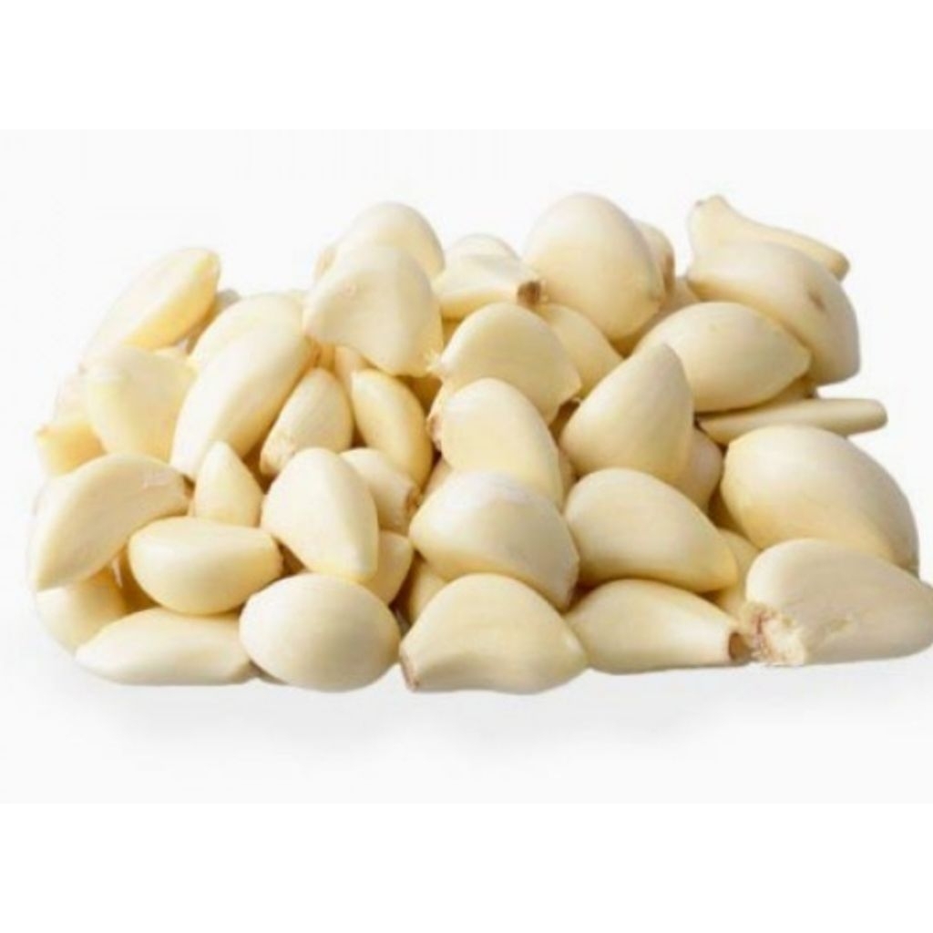 

bawang putih kupas timbangan pas 1kg