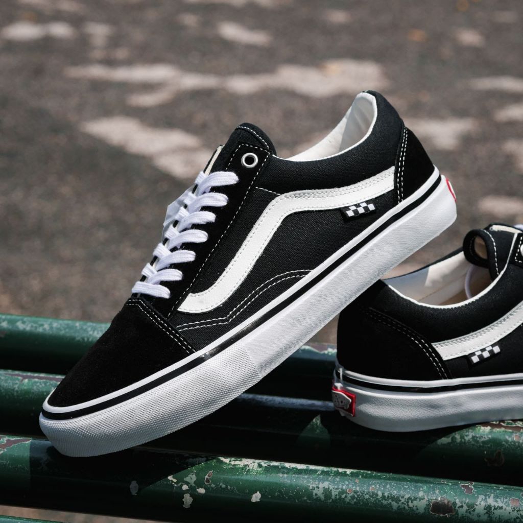 Vans Old Skool Skate Pro Black White