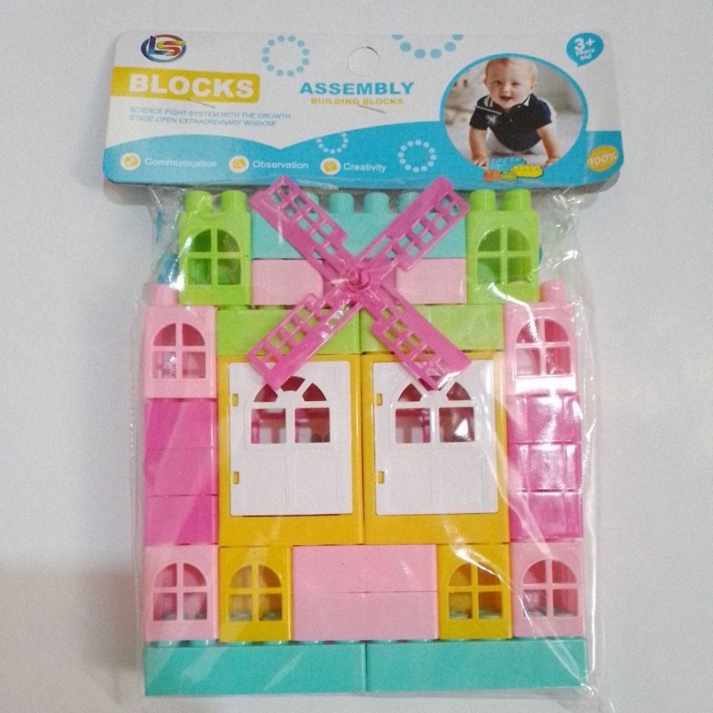 MAINAN ANAK BLOCK ASSEMBLY LB10