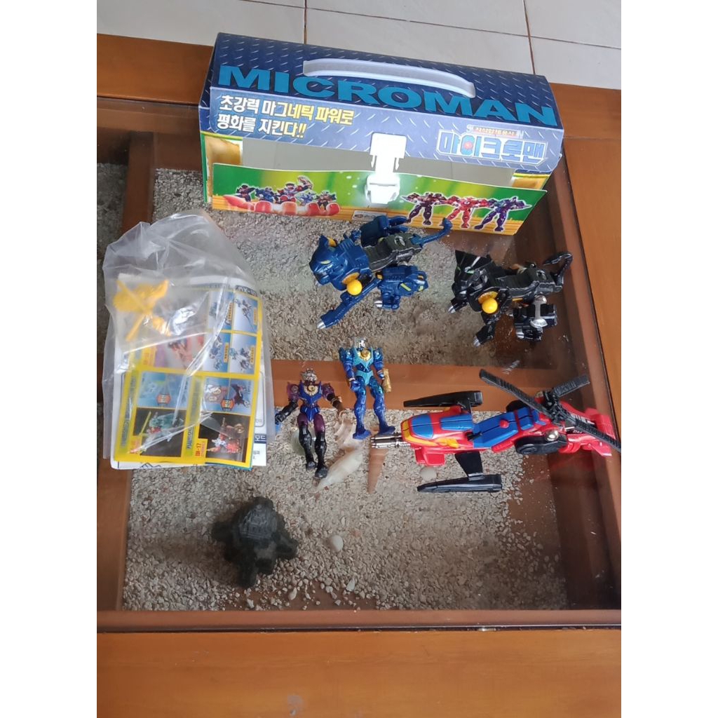 Action Figure Microman  Set By Takara