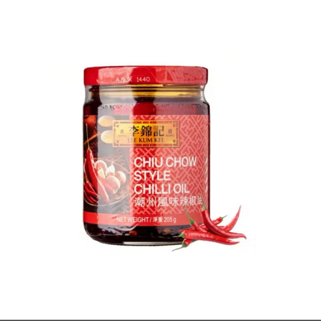 

Lee Kum Kee Chiu Chow Style Chilli Oil 205g – Sambal Minyak Khas Asia, Pedas Gurih Menggoda