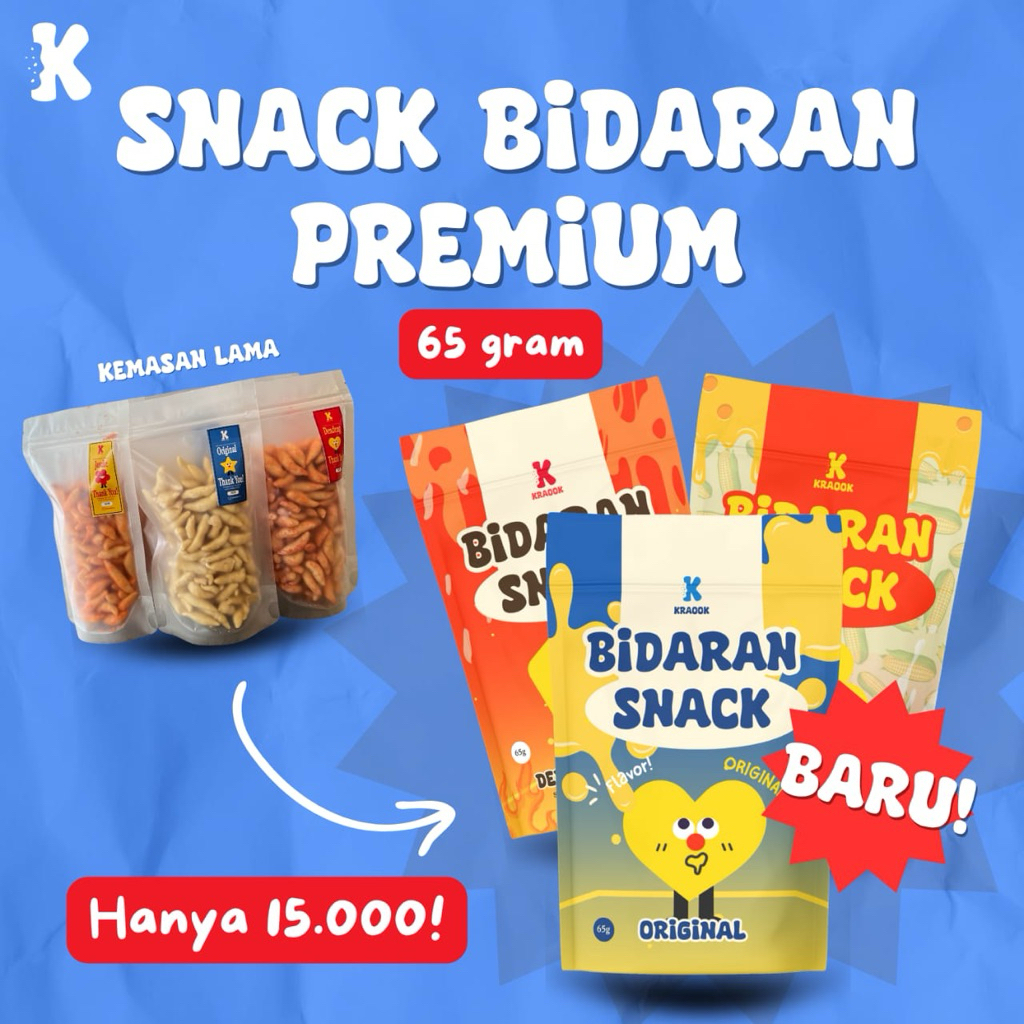 

Kraook || Spesial Snack Bidaran Keju