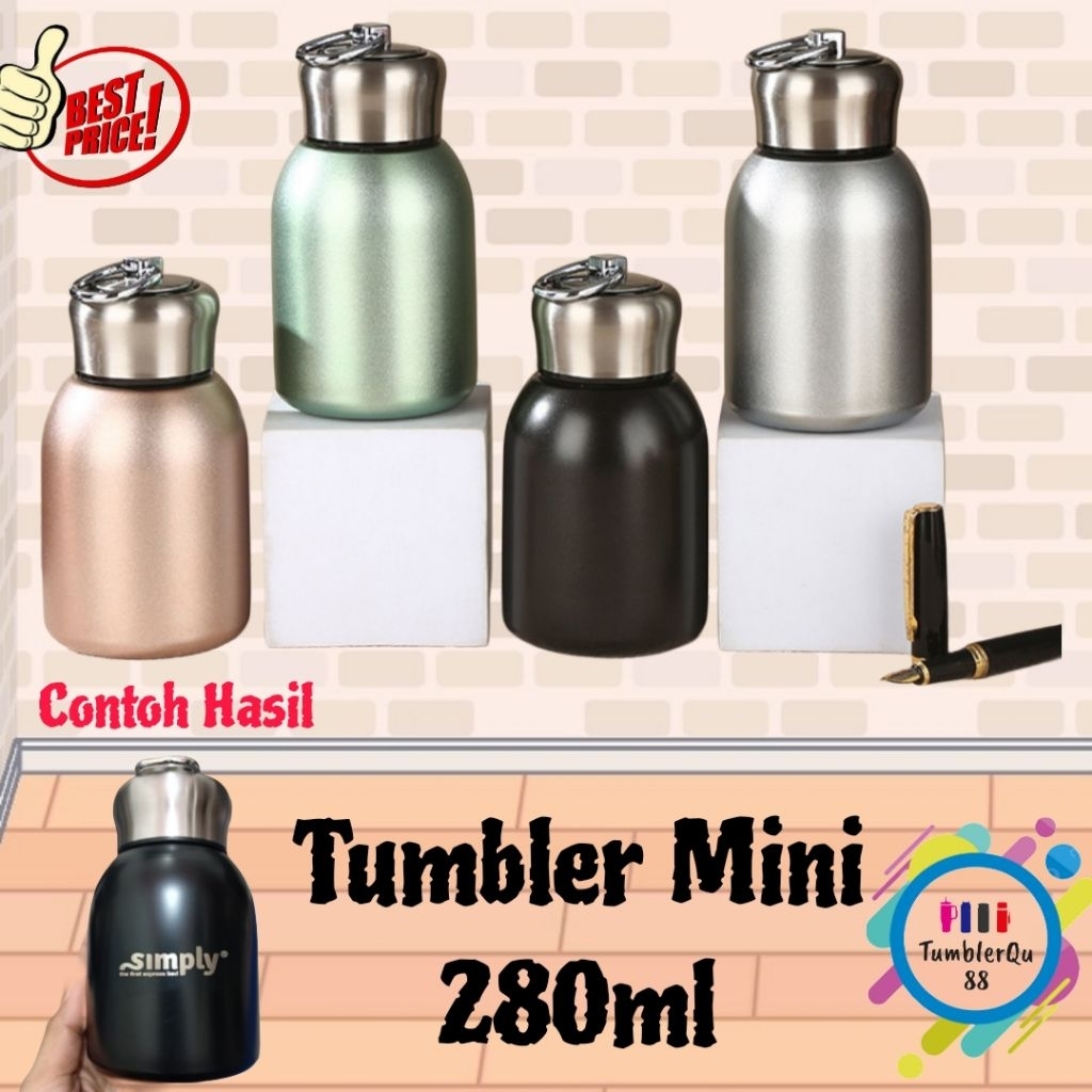 Tumbler Mini Stainless 280ml | Tumbler Coffee HN-2011