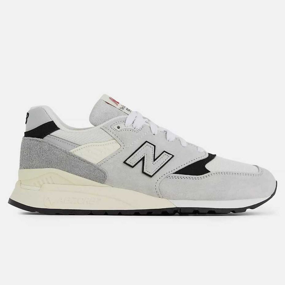 NEW BALANCE 998 Teddy Santis Made In USA Grey/Black U998GB ORIGINAL 100%