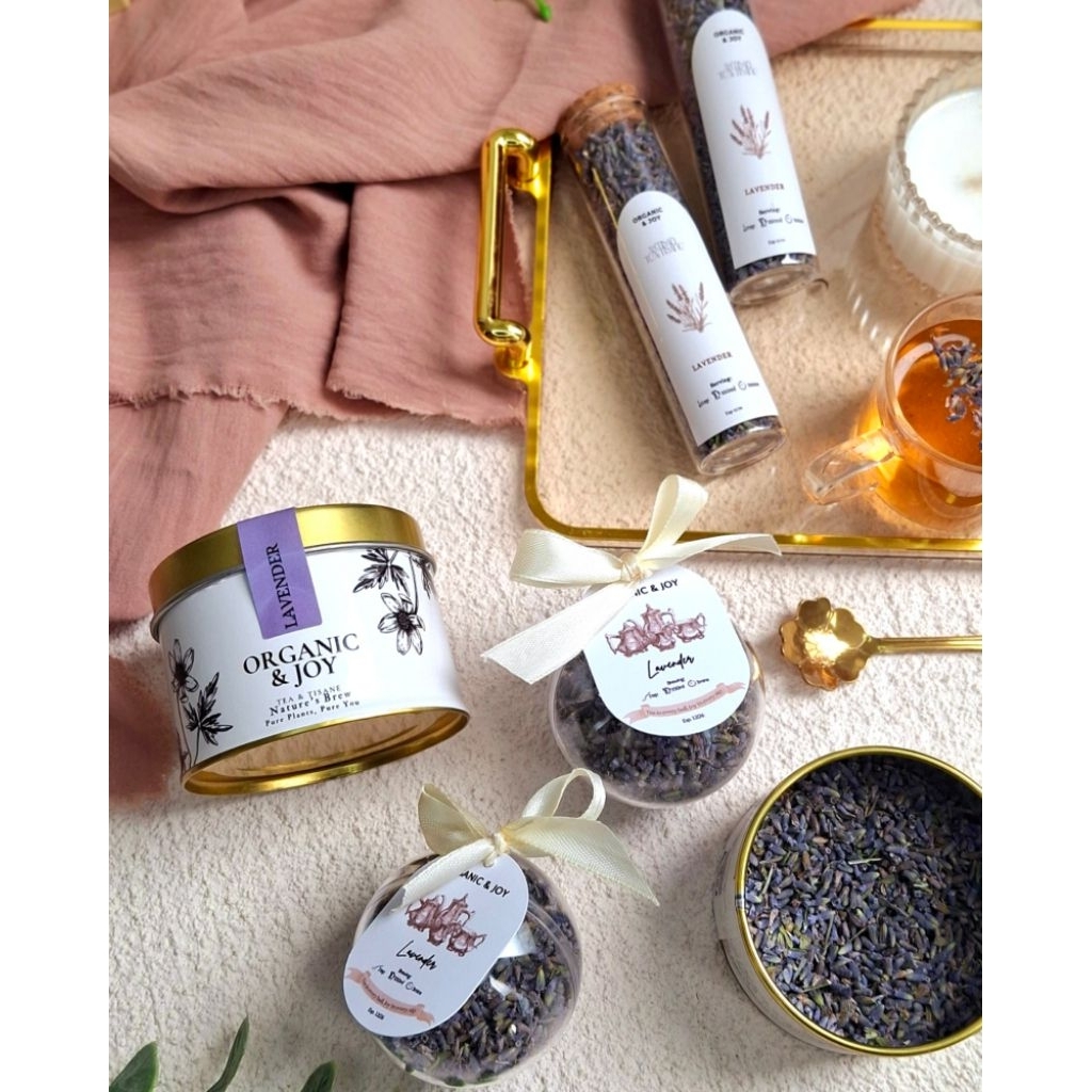 

Lavender Tea /Teh Bunga Lavender berbagai kemasan