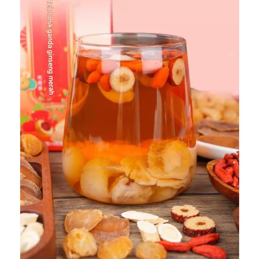 

TEH ANGCO GINSENG MERAH/REVIBE RED/HONGZAO HONGSHEN CHA/TEH GINSENG MERAH/ANGCO