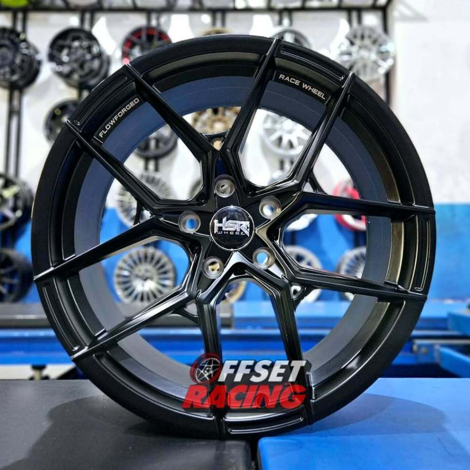 Velg HSR R18 Lebar 8 HRV Xpander Innova Rush Terios Velg Mobil HSR WURZBURG 2 Ring 18