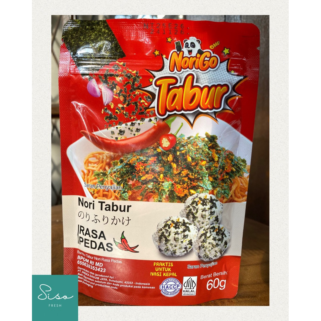 

Nori Tabur Rasa Pedas
