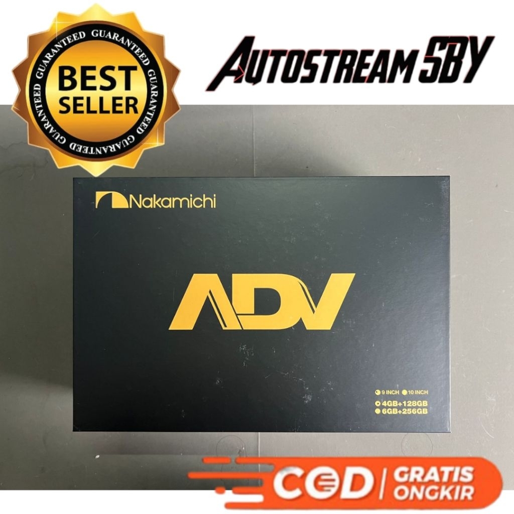 Head Unit Android Nakamichi ADV MK-II RAM 6/256GB | Head Unit Mobil, Android Mobil, Android Nakamich