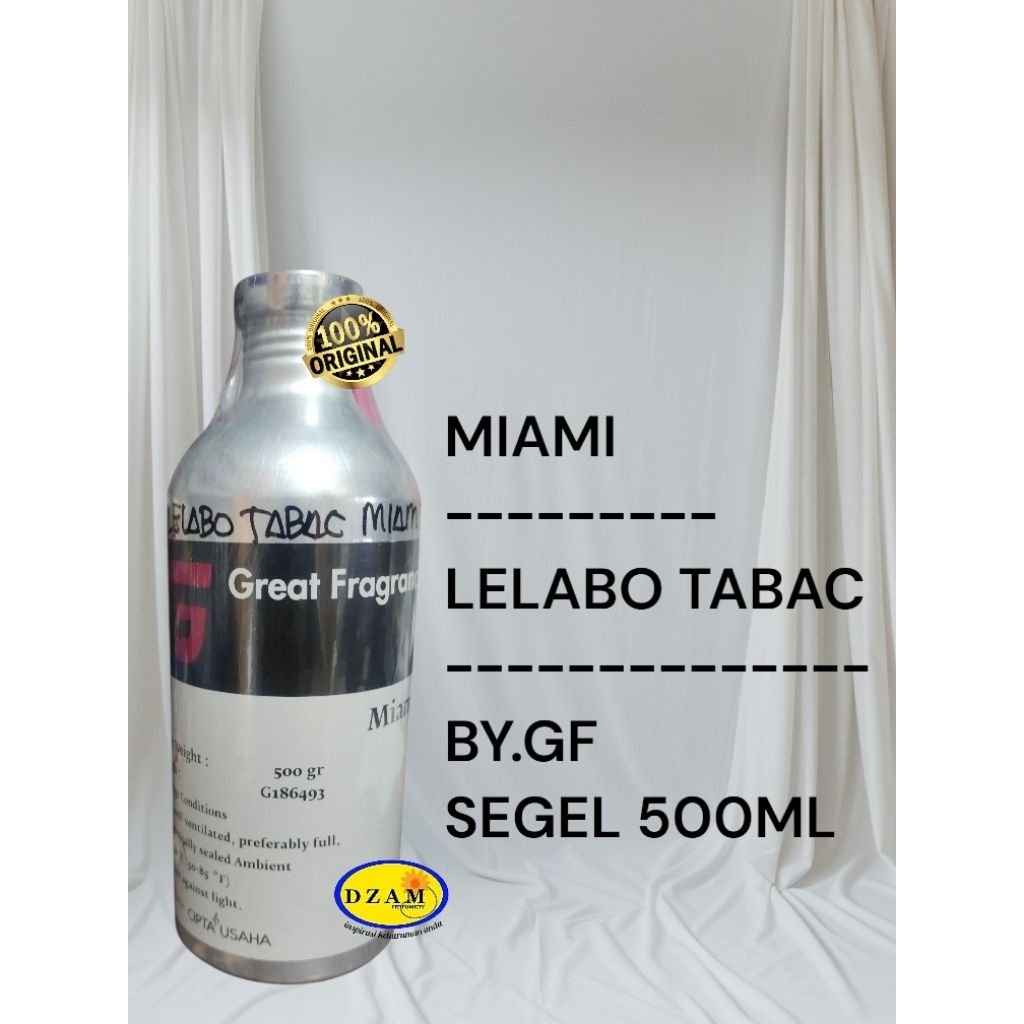 MIAMI/LALABOH_TABAK BY.GF SEGEL 500ML