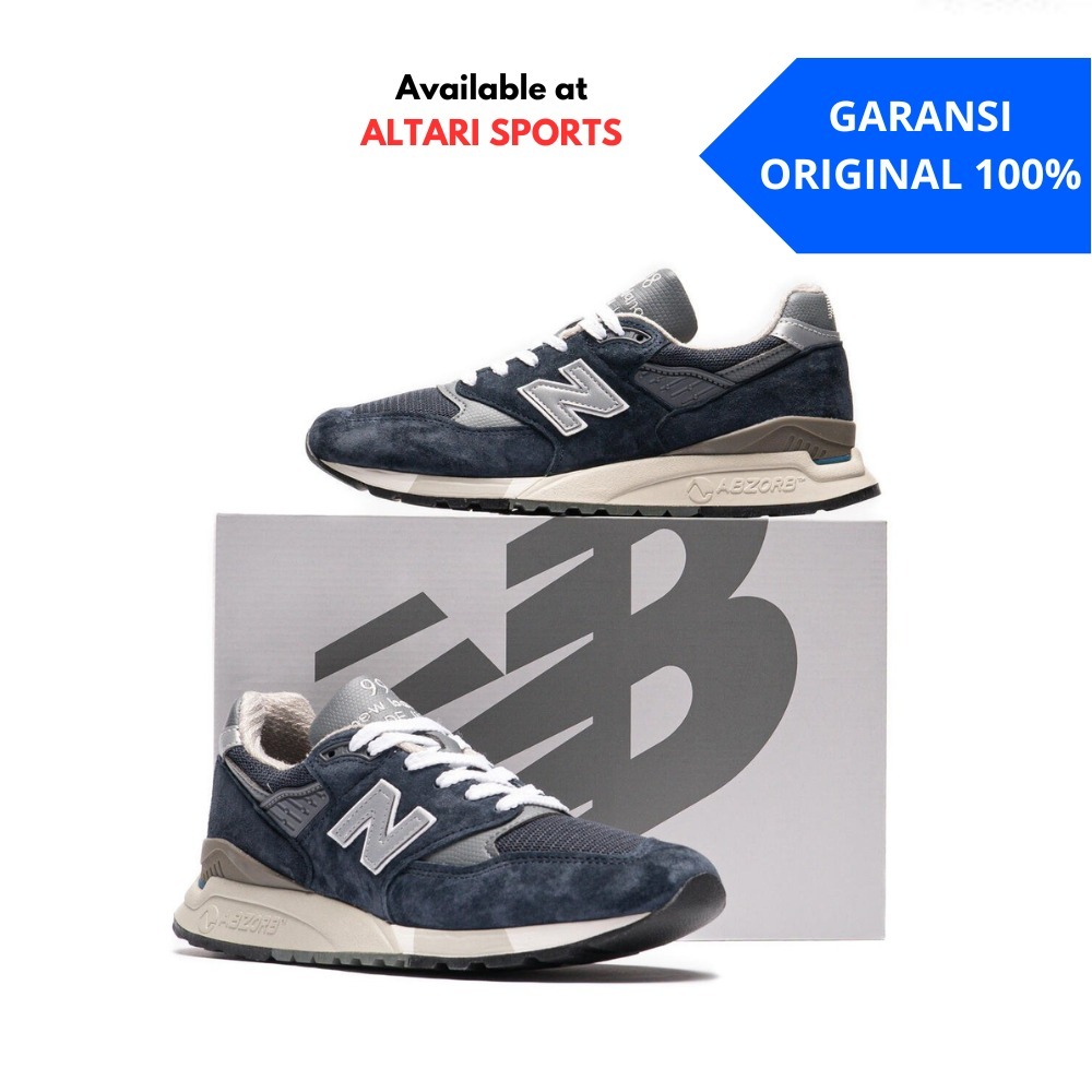 SEPATU SNEAKERS KASUAL PRIA 998 U998NV MADE IN USA ORIGINAL