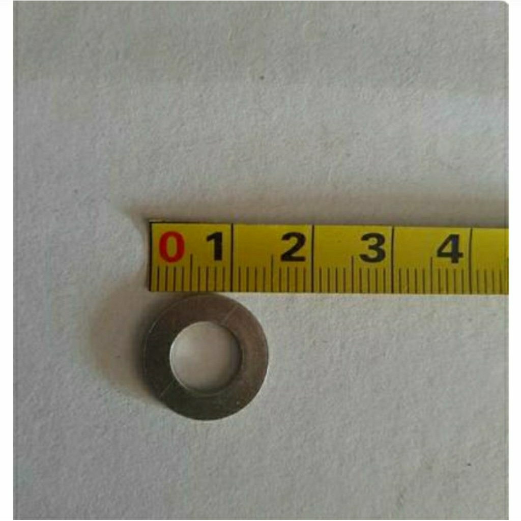 ring plat stainless m8 washer / 50 pcs