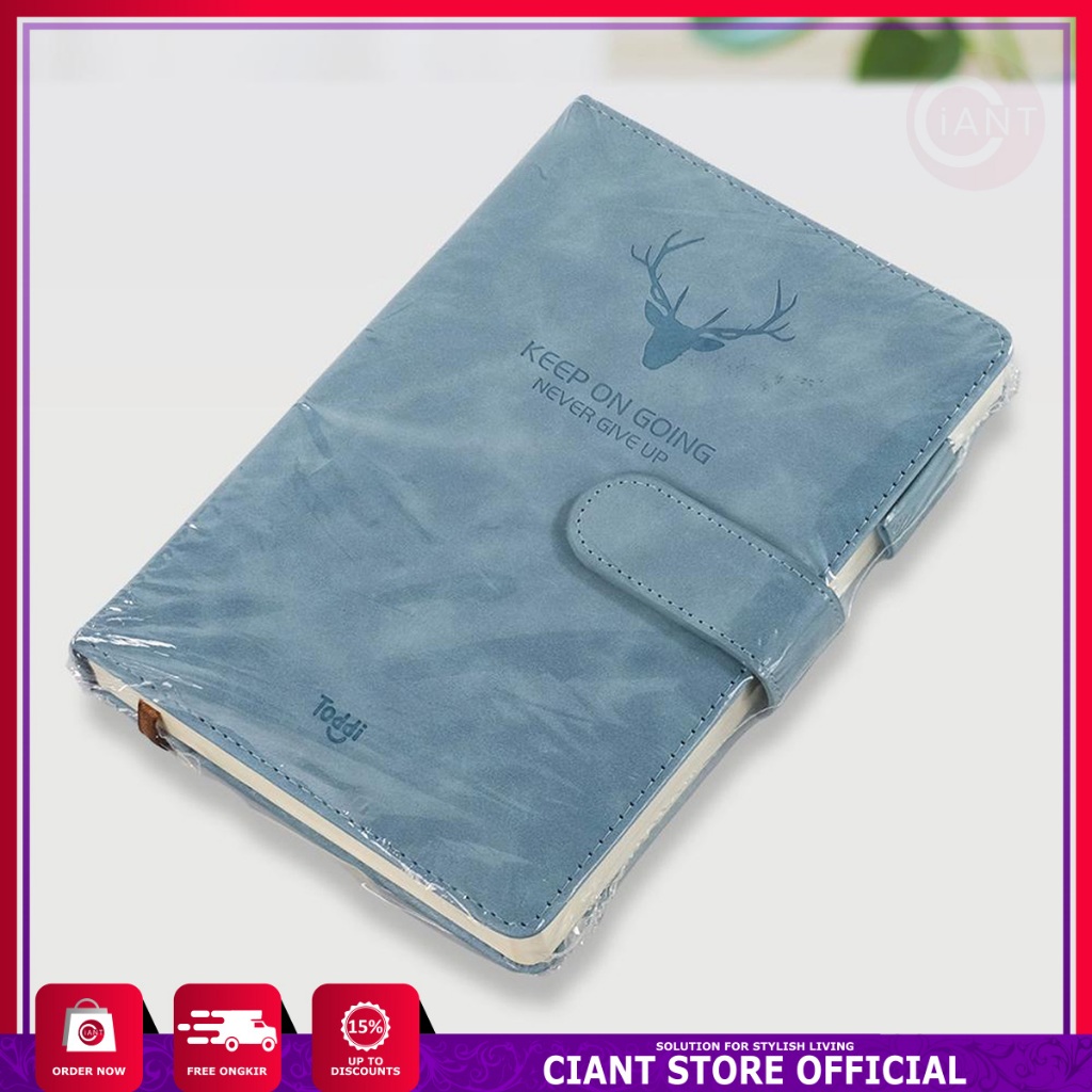 

CATATAN HARIAN JURNAL NOTEBOOK PENANDA COVER BUKU DIARY KUNCI MAGNET