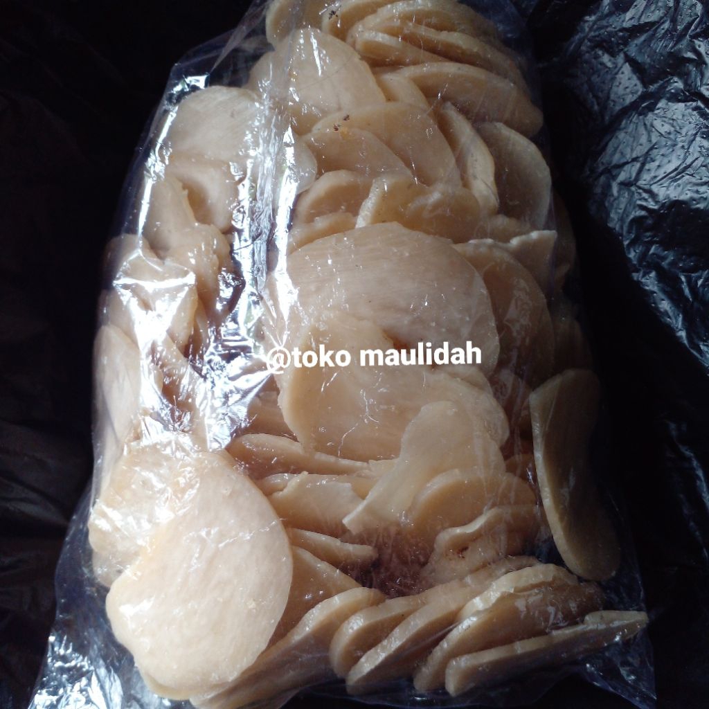 

kerupuk pipih mentah