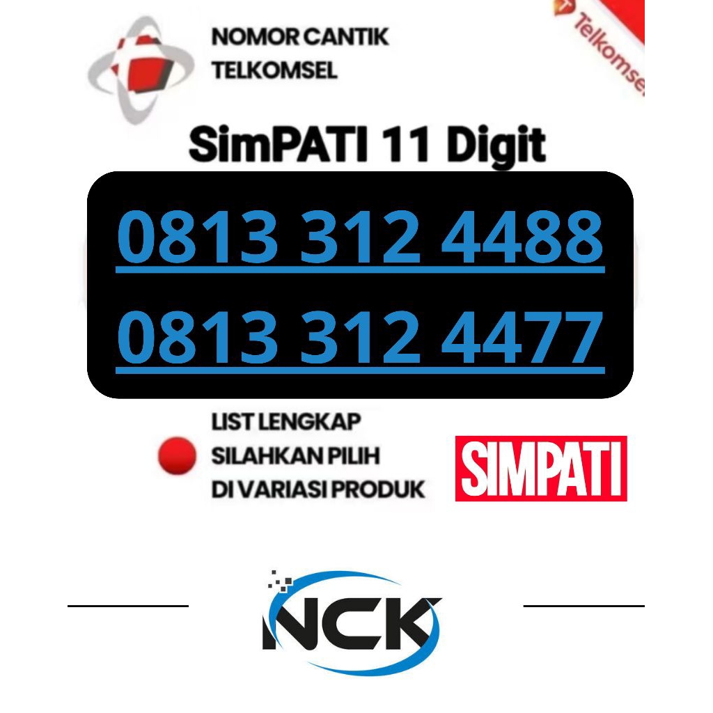 KARTU Simpati 11 digit