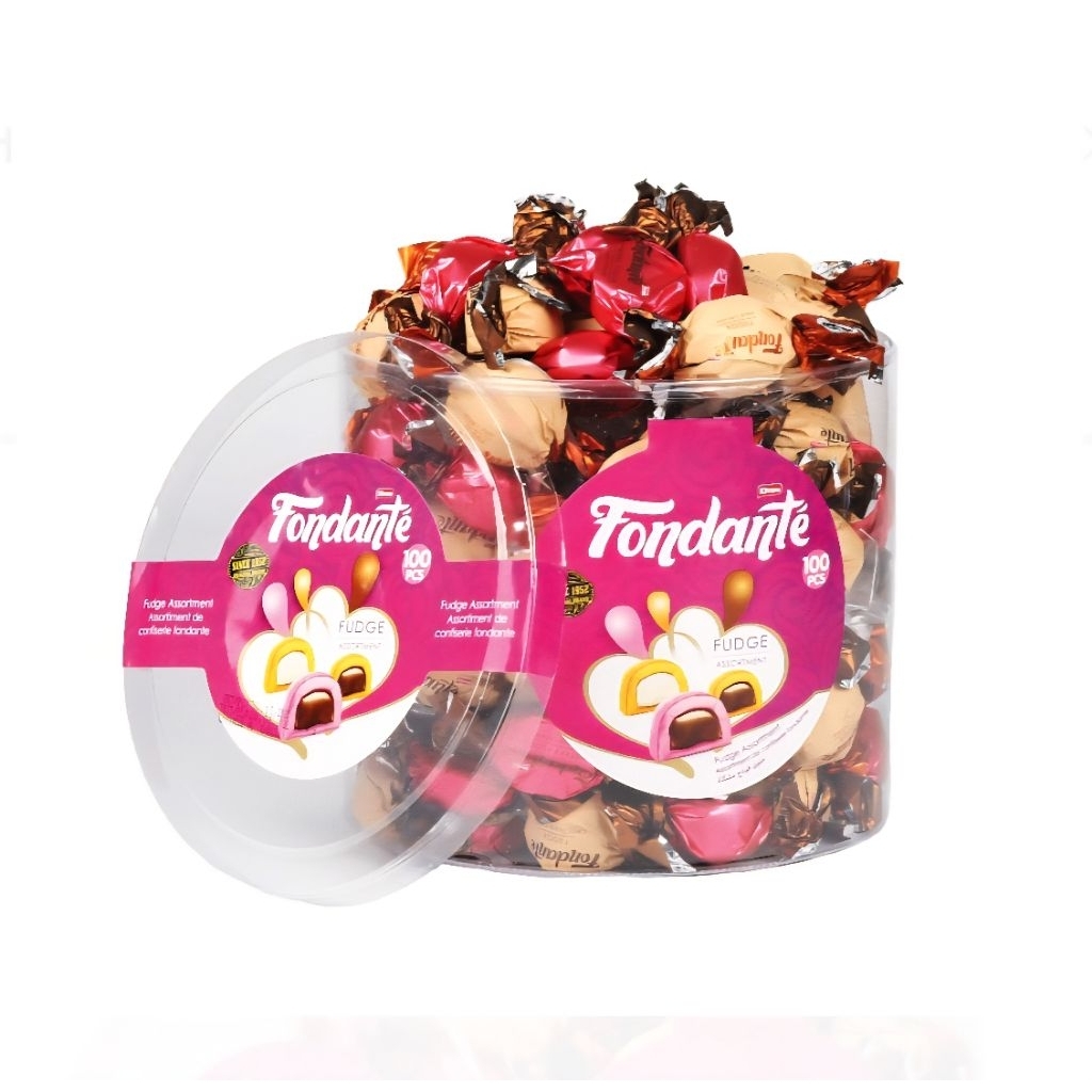 

Elvan Fondante Coklat Oleh-Oleh Haji Rasa Eclairs Rasa Fudge Kemasan 350gr