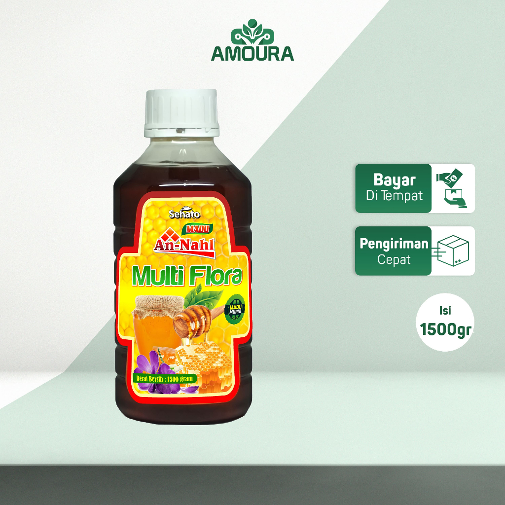 

An Nahl - Madu Multiflora Murni isi 1500 gr