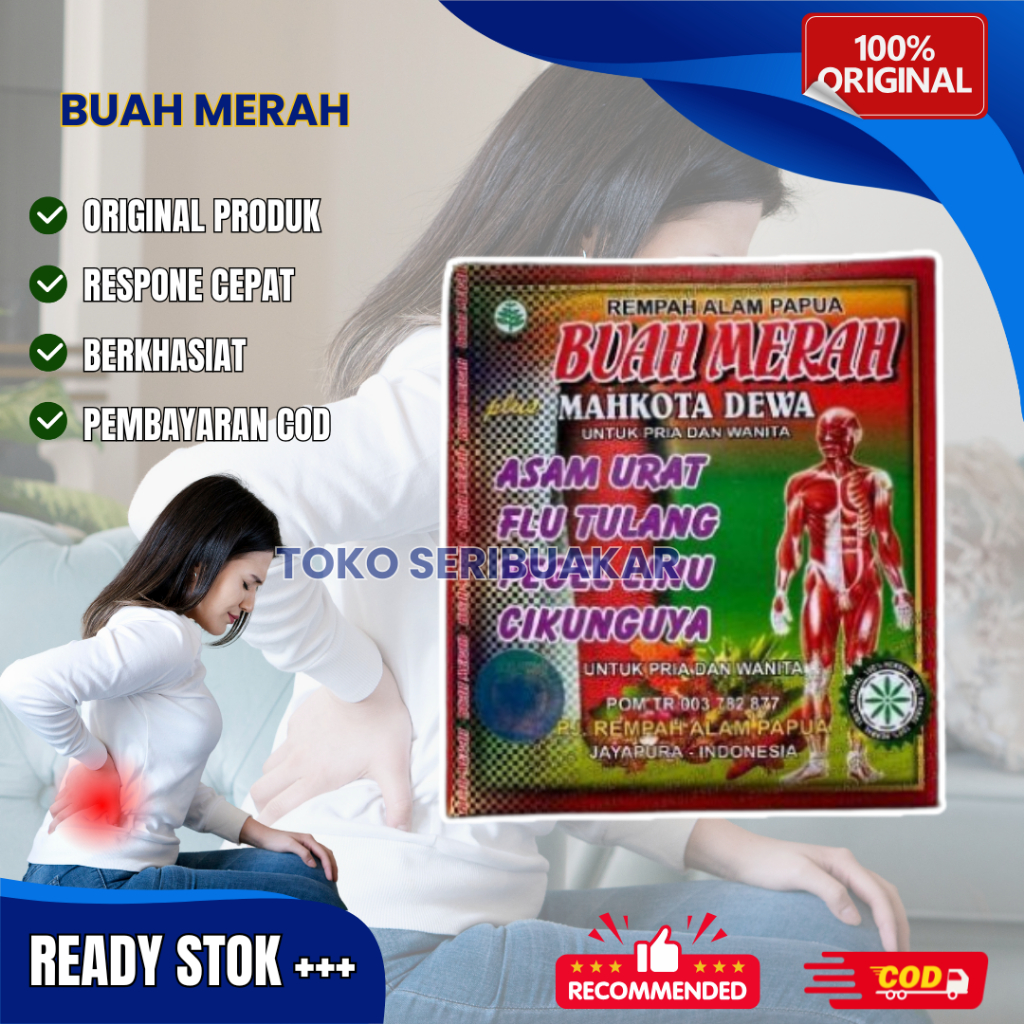 

Serbuk Jamu Buah Merah Original 15 Sachet