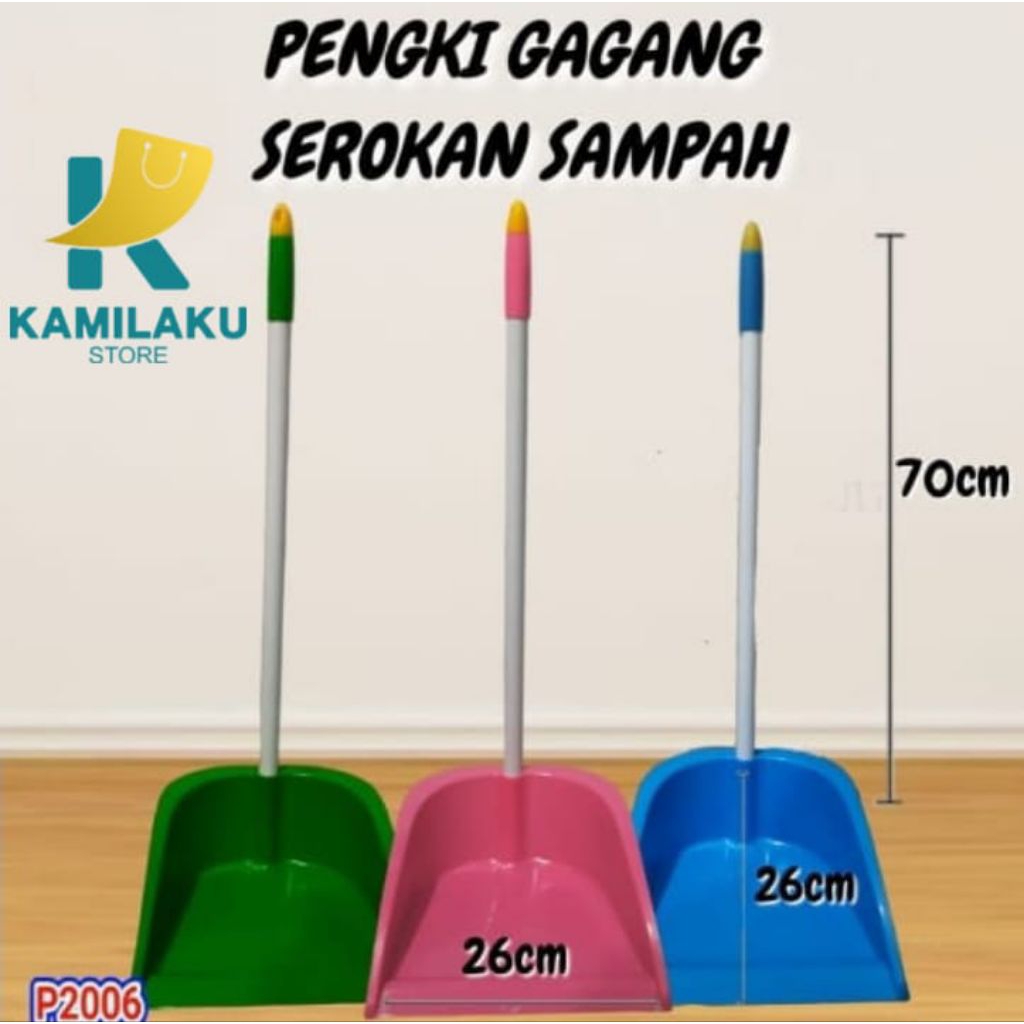 Pengki Gagang Serokan Sampah
