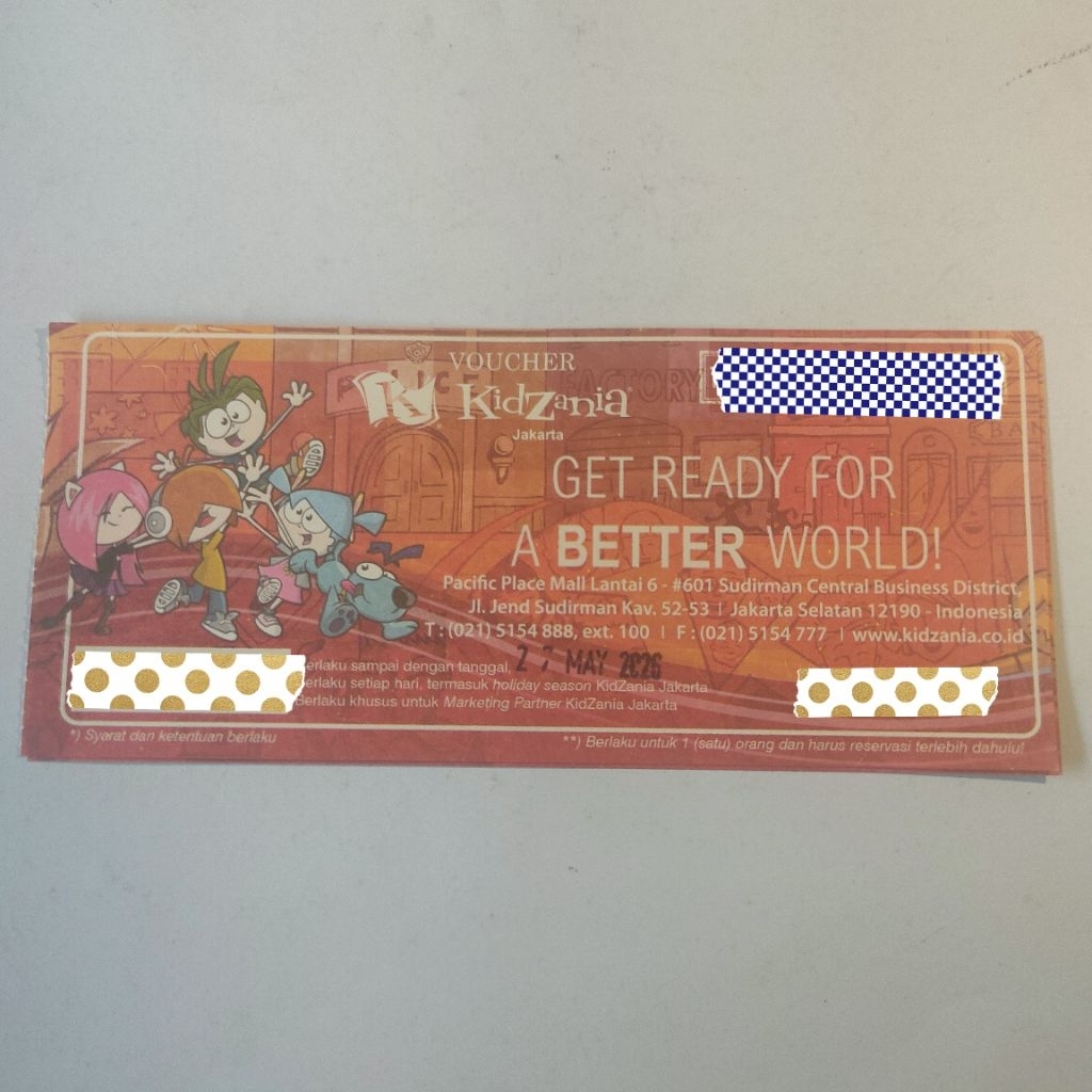 Tiket Voucher Kidzania One Day Pass Jakarta
