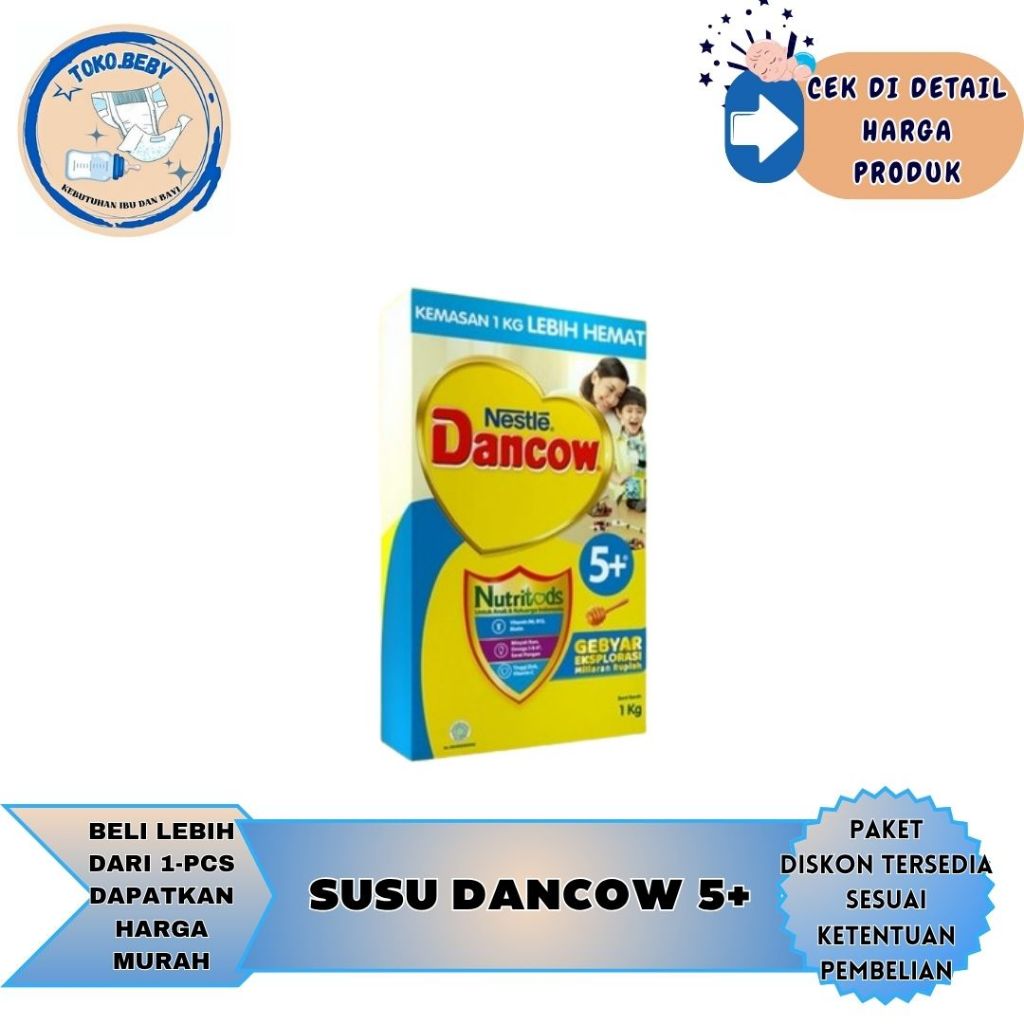 

Dancow 5+ Madu & Vanila 1kg