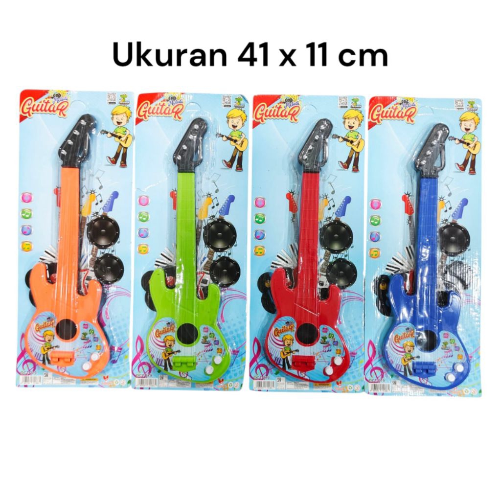 1095 Permainan Alat Musik / Gitar Murah / Gitar Anak anak / Mainan Gitar Untuk Anak Anak / Mainan Gi