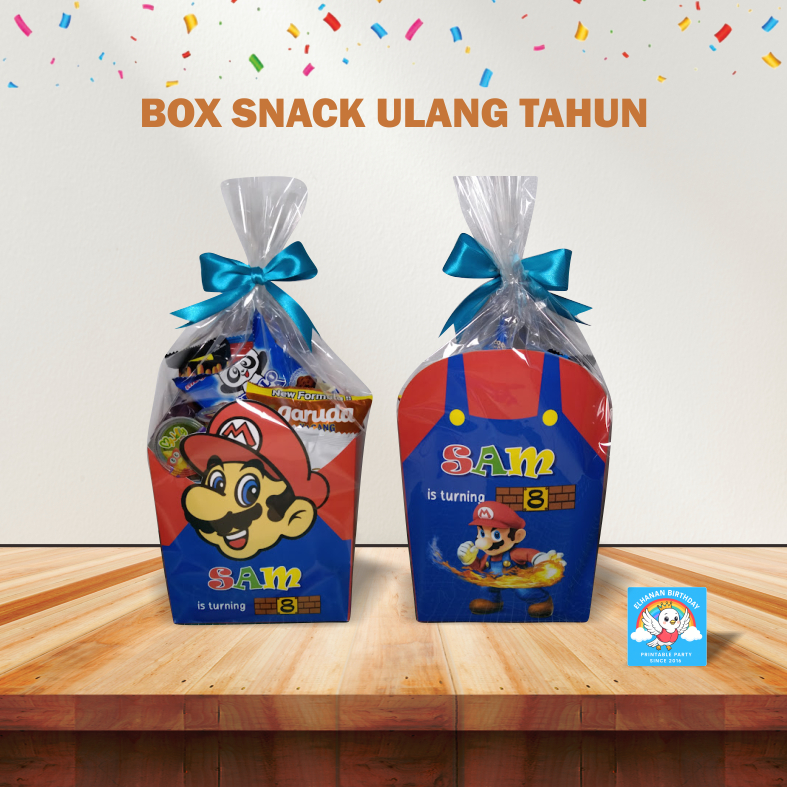 BOX SNACK ULANG TAHUN CUSTOM