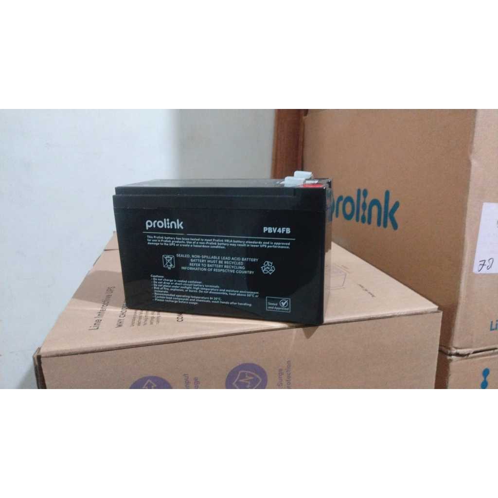 Baterai UPS Prolink 12V/8.2AH/UPS/VRLA Bateray 12v 8.2AH