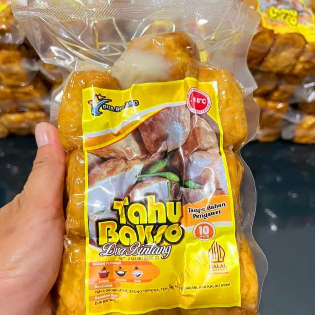

Tahu bakso Homemade (baso sehat / halal) frozen vacum pack