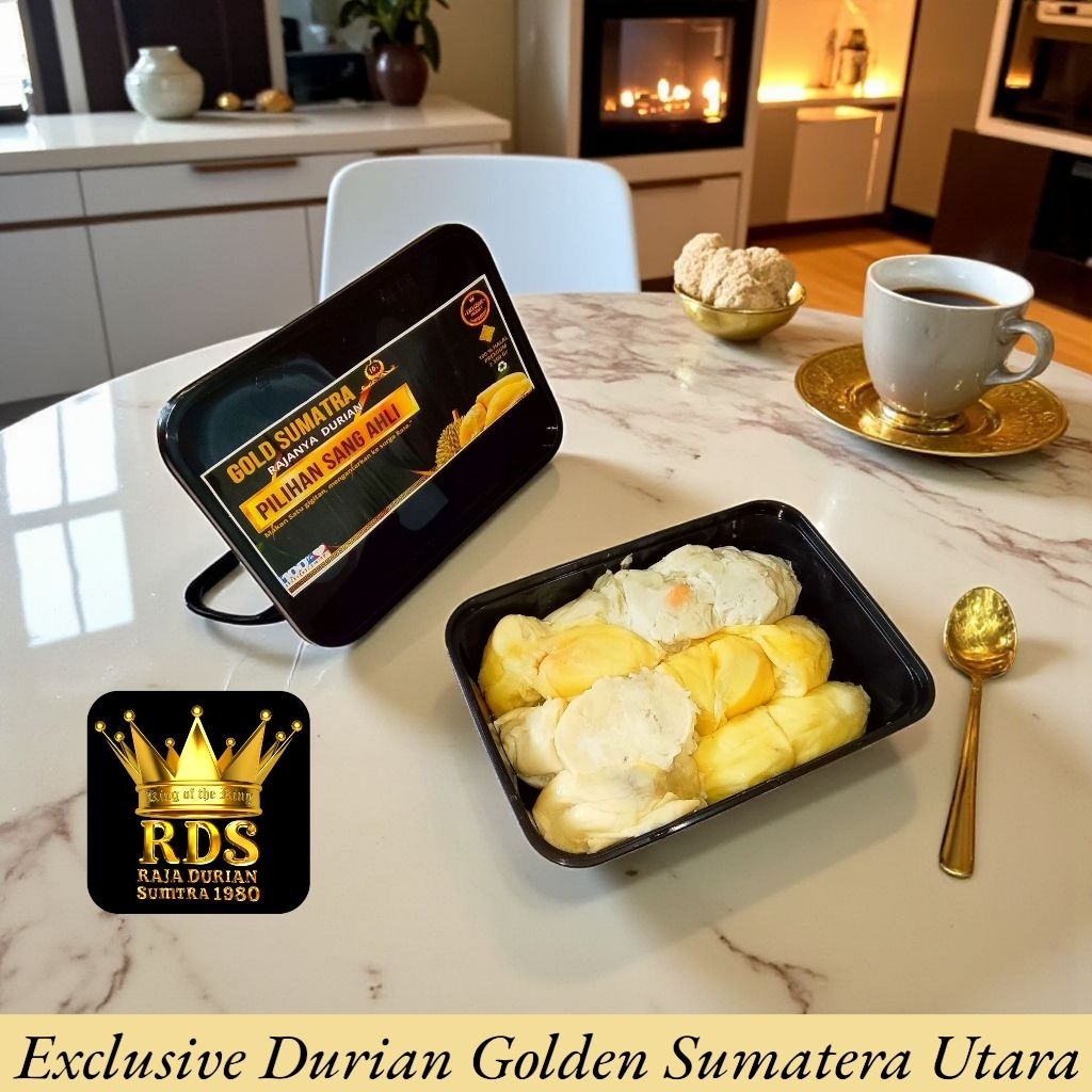 

Durian Golden Lokal Linggau Premium || Durian Sumatera Selatan frozen Netto 500 Gram