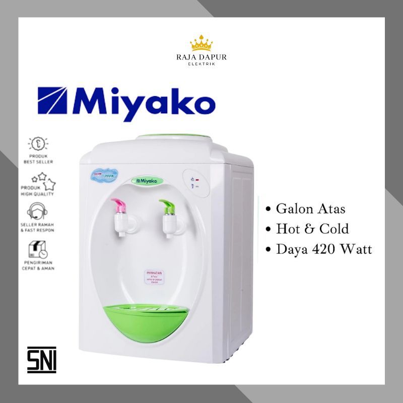 Miyako Dispenser WD 289 HC / Dispenser Panas Dingin / Dispenser Galon Atas - RDE