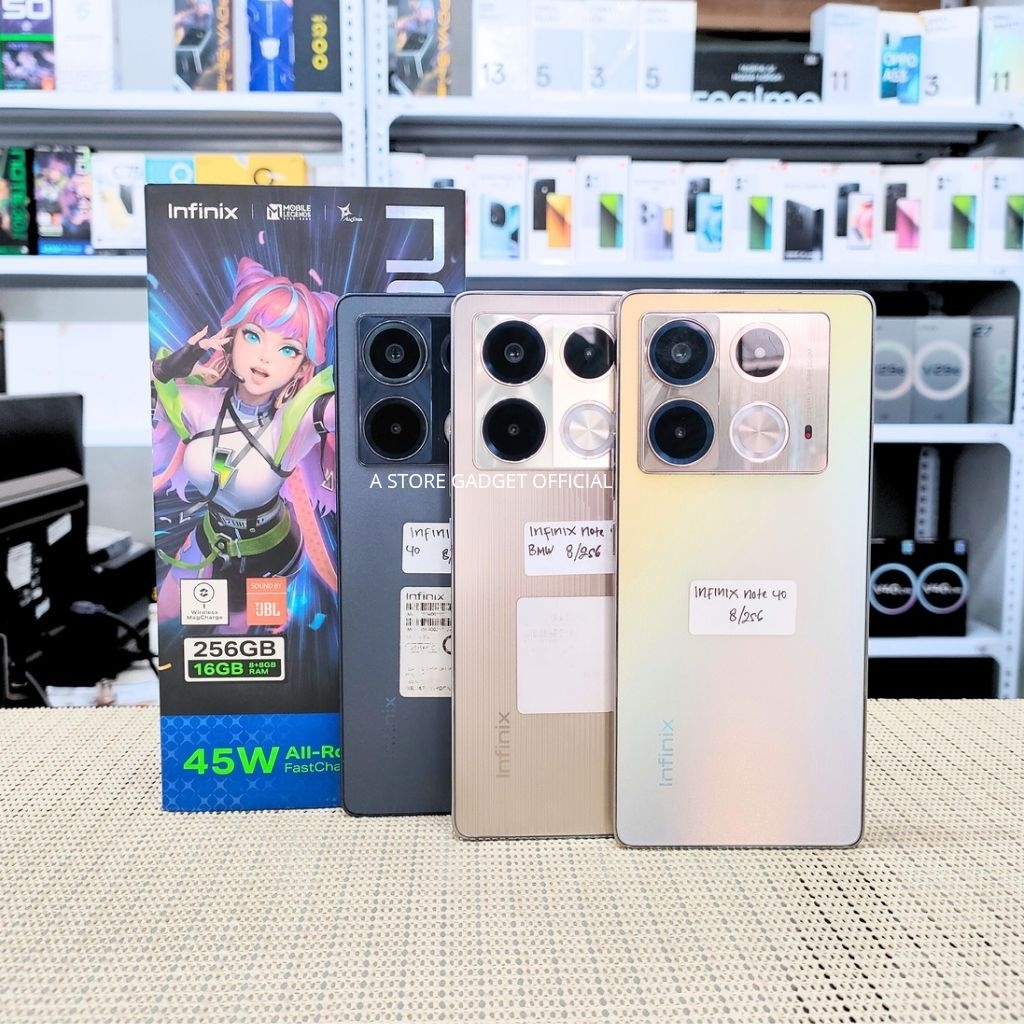 INFINIX NOTE 40 8/256 SECOND FULLSET