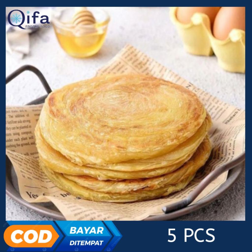 

Roti Maryam Qifa Frozen Original Premium | Roti Cane Frozen | Roti Konde Enak & Praktis