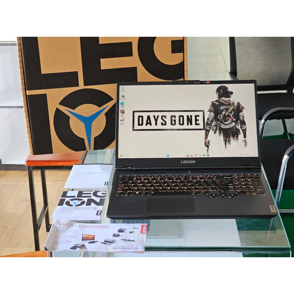 Lenovo Legion 5 intel Core i7 Gen 10 Ram 16 GB Nvidia RTX 2060 144 Hz Premium Gaming dan rendering