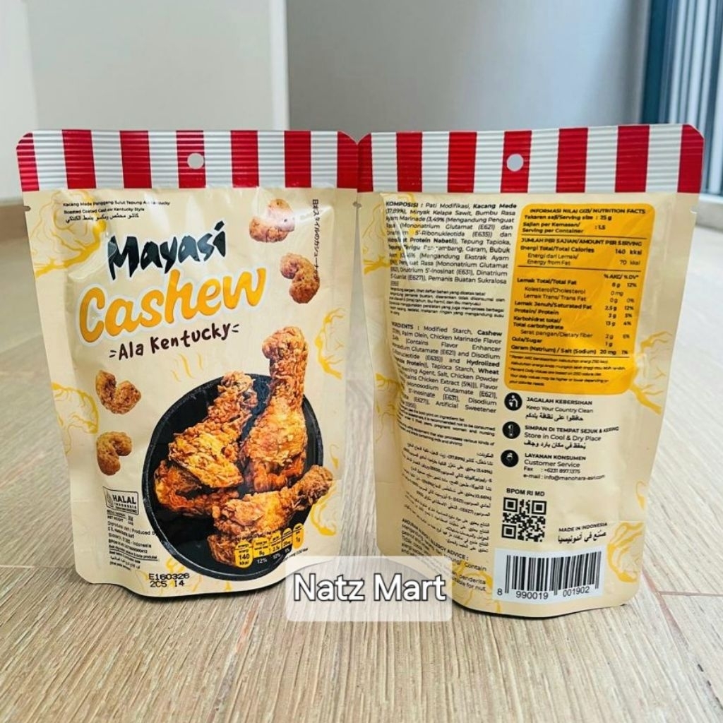 

MAYASI Cashew Ala Kentucky 35 gr
