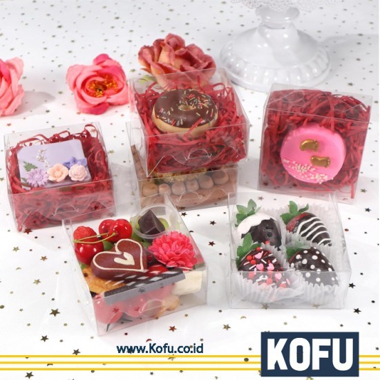 

10x5x10 Kotak Mika Transparan / Box Mika Bening / Mika boxes Packaging