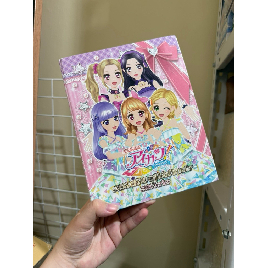 Aikatsu Binder USED ada tekukan dan coretan, Aikatsu 2016 Official Binder