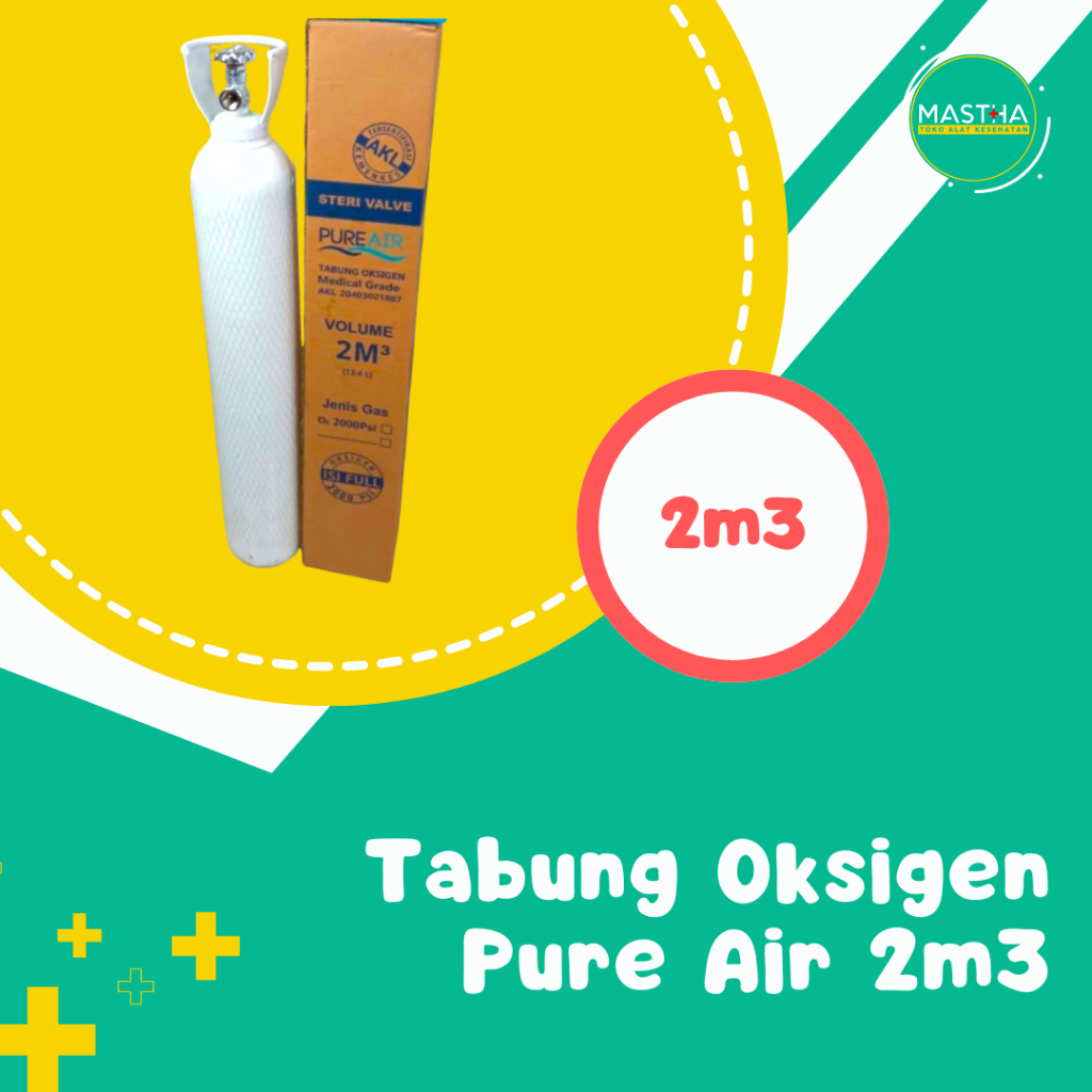 *Mastha Malang* Paket Tabung Oksigen Medis ukuran 2m3 Lengkap Siap Pakai