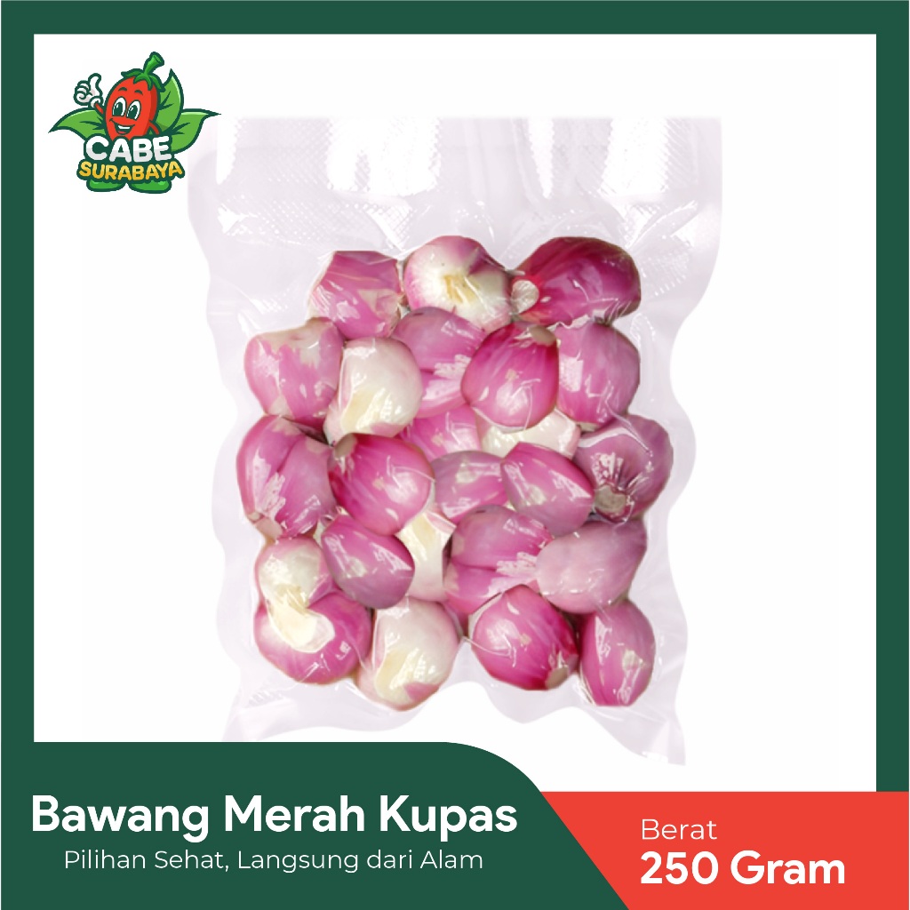 

Bawang Merah Kupas Fresh 250gr