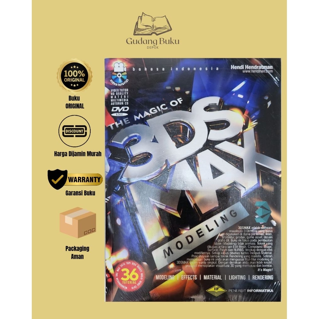 The Magic Of 3D Studio Max Modeling + DVD