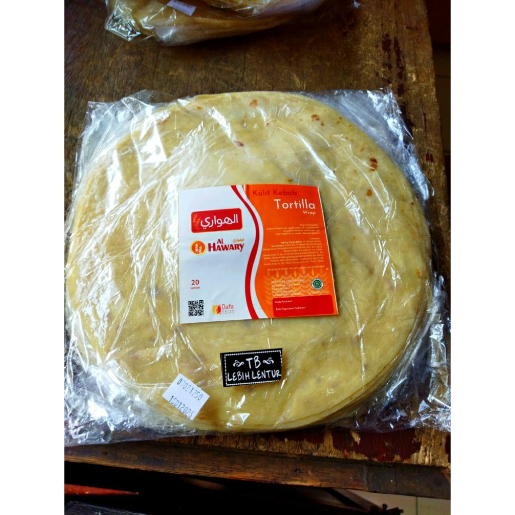 

tortila kebab al hawary ukuran24cm