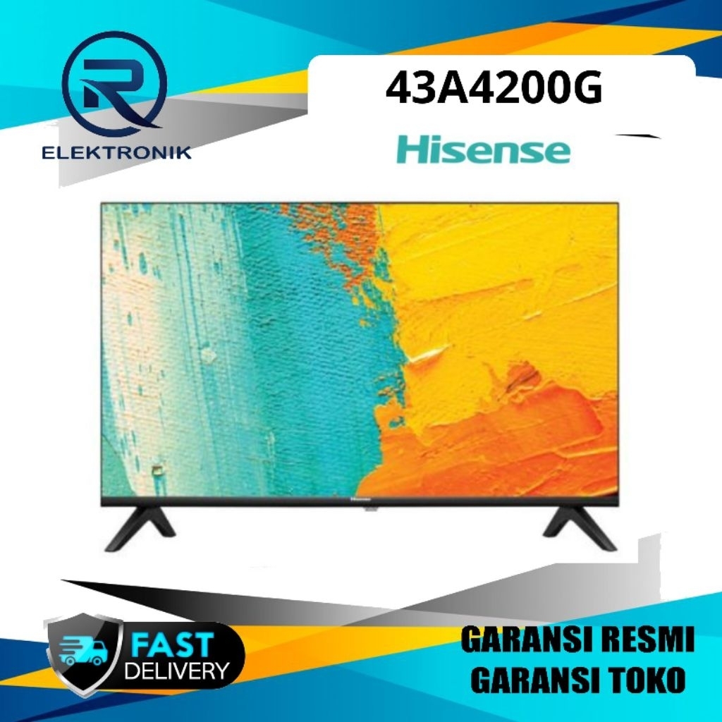 HISENSE 43A4200G ANDROID TV 43 INCH BEZELLESS DIGITAL TV 43A4200G