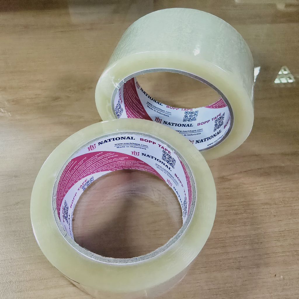 

Lakban Opp Natonal Red Transparant 45mm