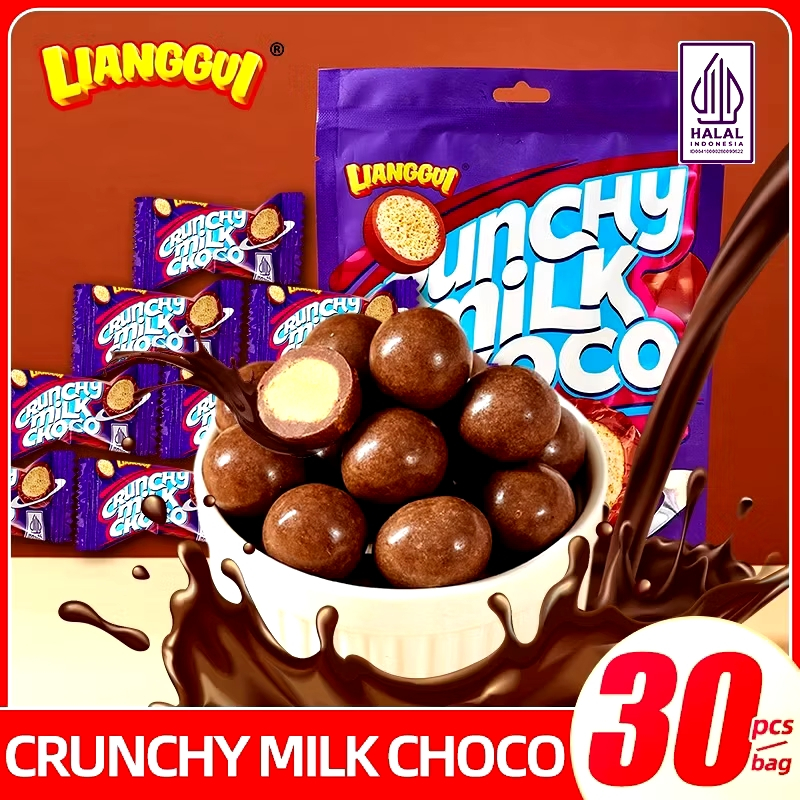 

LIANGGUI Snack Crunchy Milk Choco 90 Gr