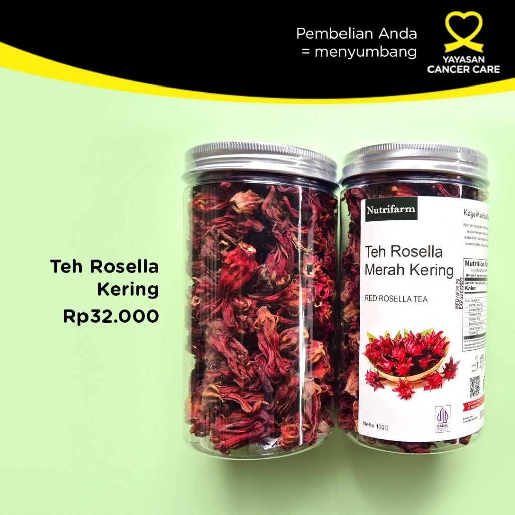 

Nutrifarm Teh Bunga Rosella 100 gram