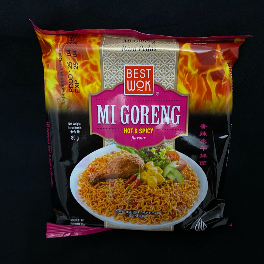 

BEST WOK MI GORENG HOT SPICY RASA PEDAS